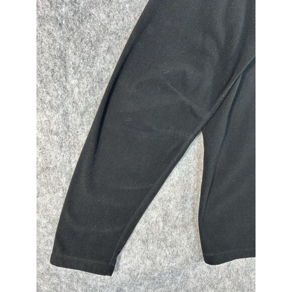 Eddie Bauer First Ascent Fleece Shirt Men's XLT Black Pullover 1/2 Zip Outdoor - Picture 7 of 12